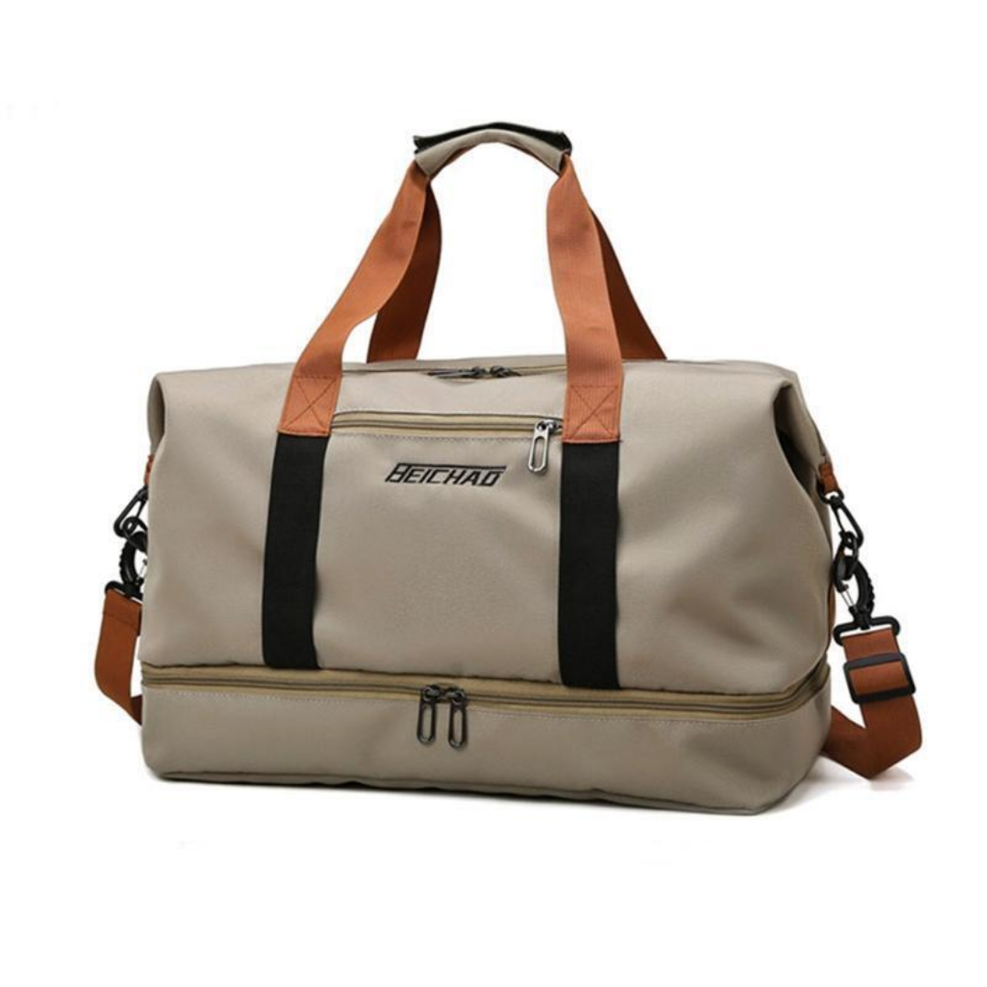 Wasserdichte Sport- und Reisetasche – 40L Weekender mit Schuhfach & Nassfach – Ideal für Sport, Reisen & Alltag