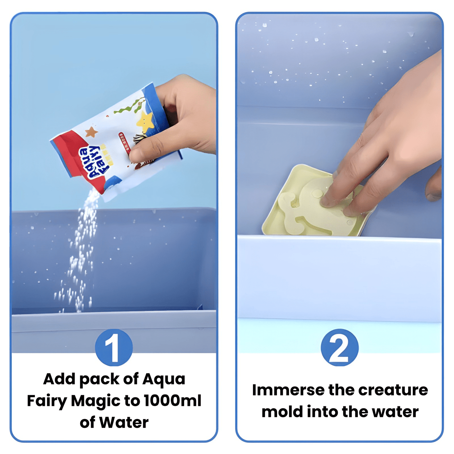 Waterwonders Kit – Kreatives Basteln mit Wasser | Pädagogisches Set für Kinder ab 4 Jahren