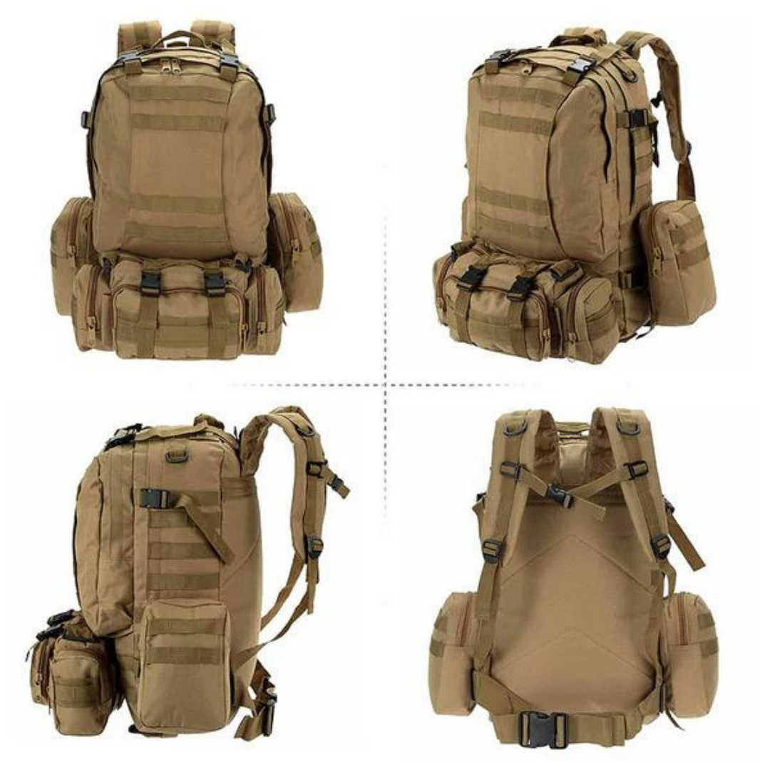 Army Style 50L Taktischer Rucksack – Wasserdicht, Modular & Strapazierfähig