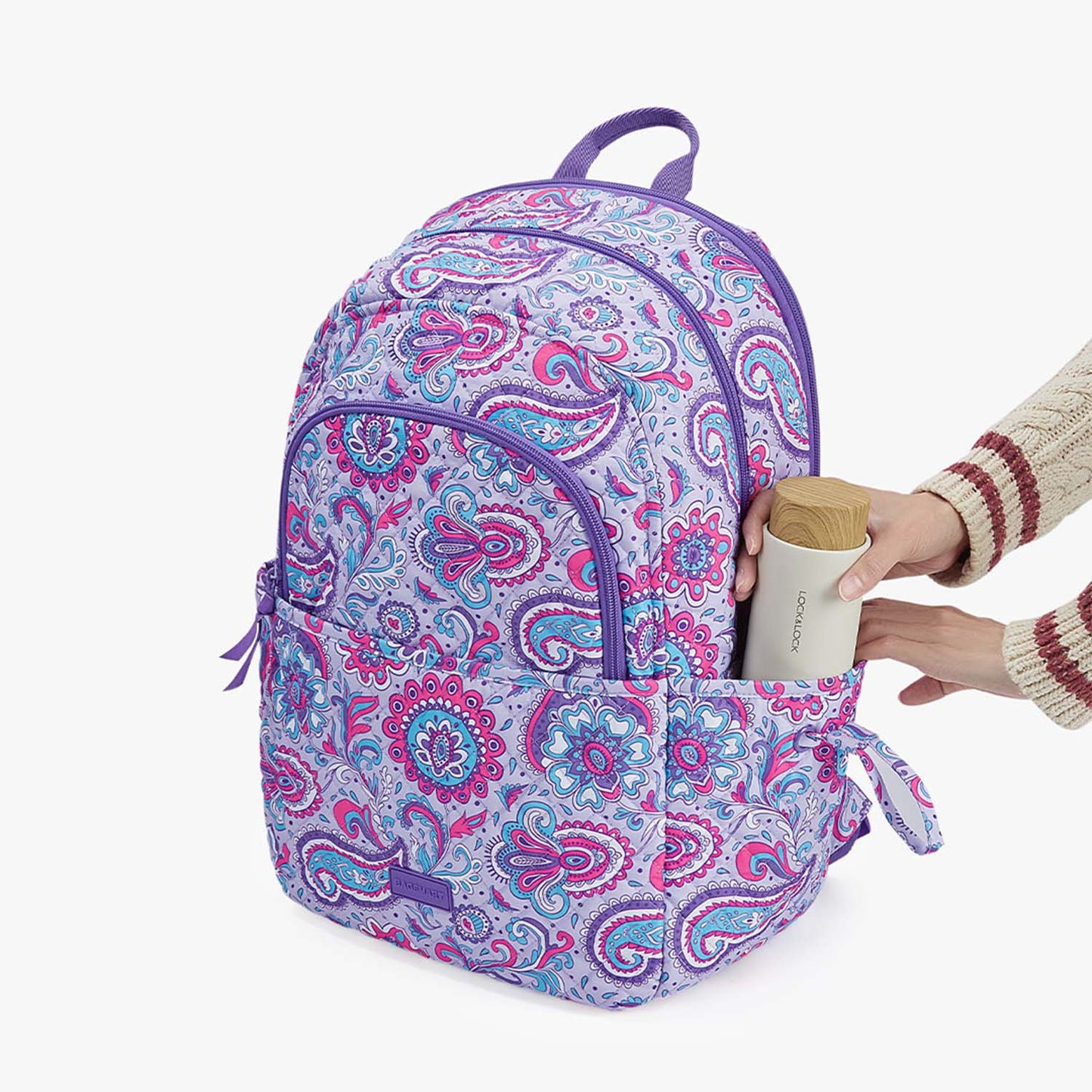 Laptop Rucksack mit Seitentaschen – Leicht, Wasserdicht & Stilvoll für Schule, Arbeit & Reisen