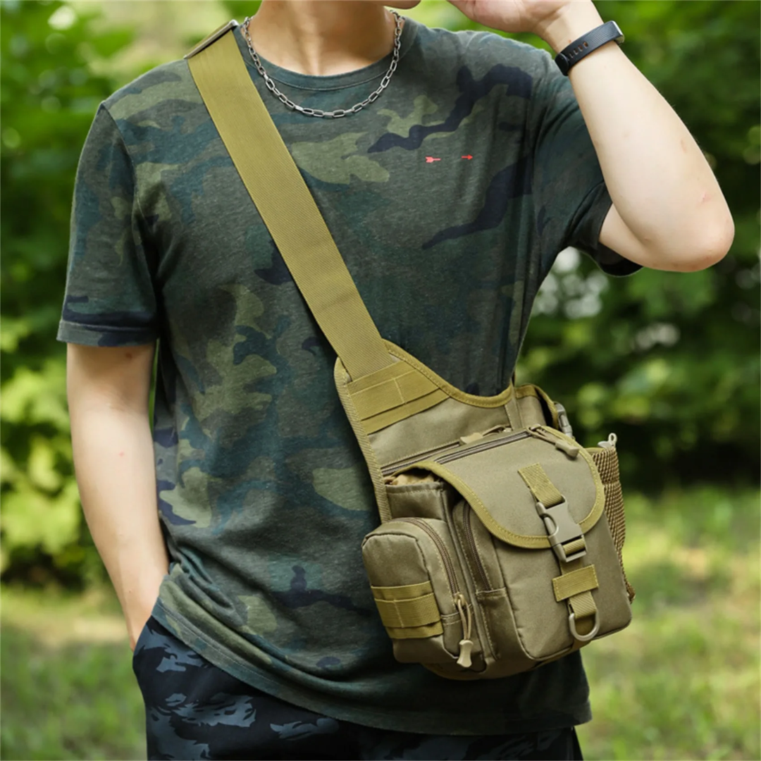 Herren Crossbody Tasche – Multifunktional, Kompakt & Robustes Design für Alltag & Reisen