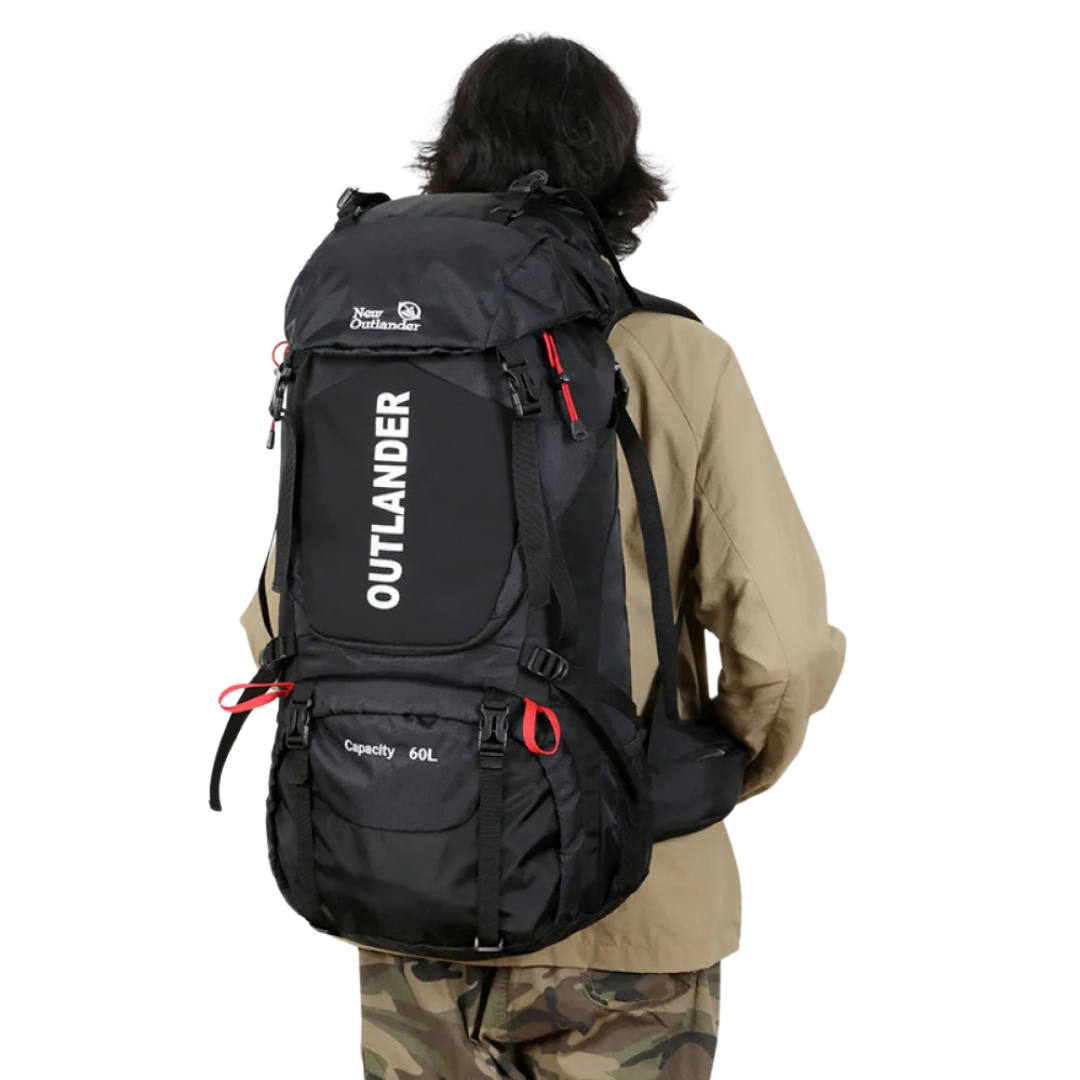 Wasserdichter 60L Trekkingrucksack – Ergonomisch, Ultraleicht, Ideal für Wandern & Camping