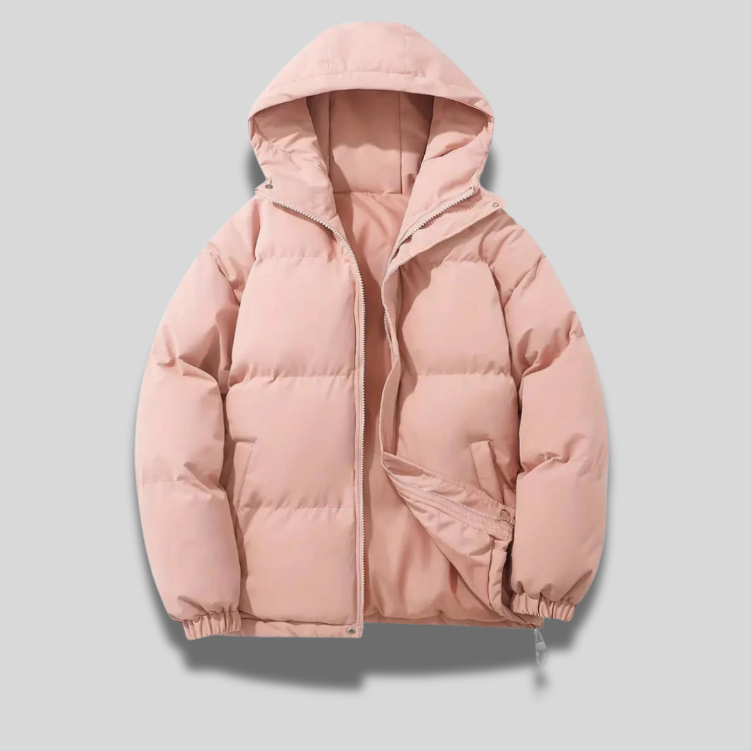 Damen Winter Daunenjacke mit Kapuze – Warm Gefütterte Steppjacke in Verschiedenen Farben