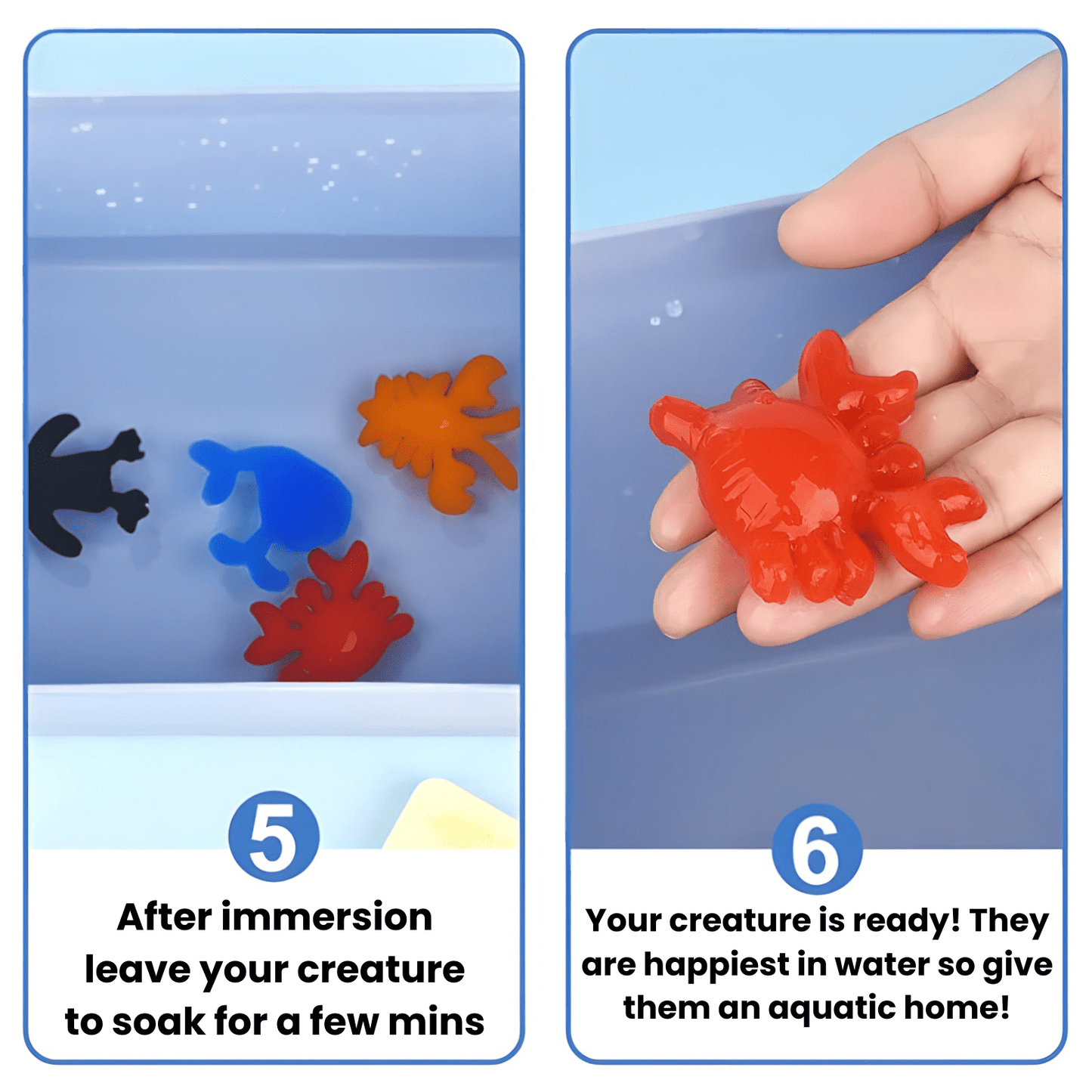 Waterwonders Kit – Kreatives Basteln mit Wasser | Pädagogisches Set für Kinder ab 4 Jahren