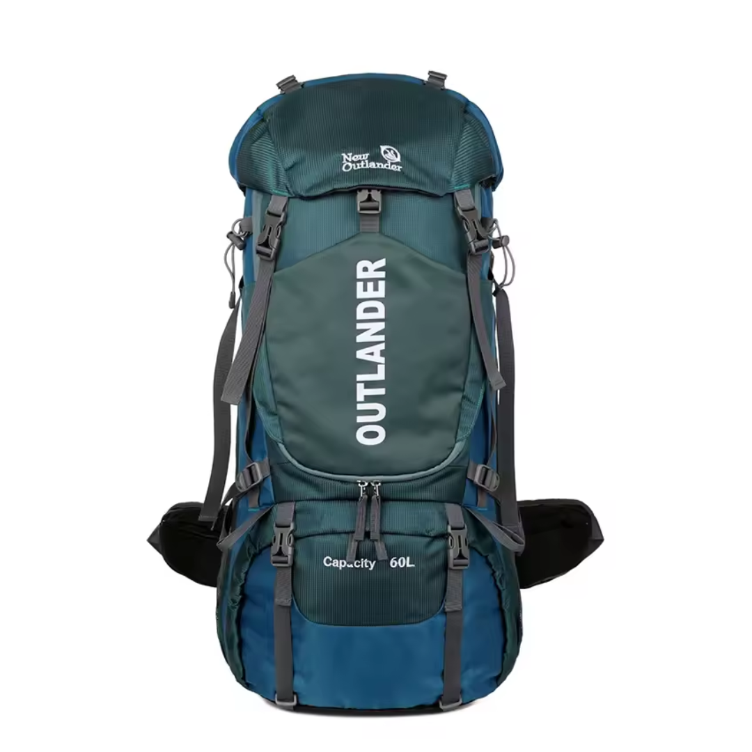 Wasserdichter 60L Trekkingrucksack – Ergonomisch, Ultraleicht, Ideal für Wandern & Camping