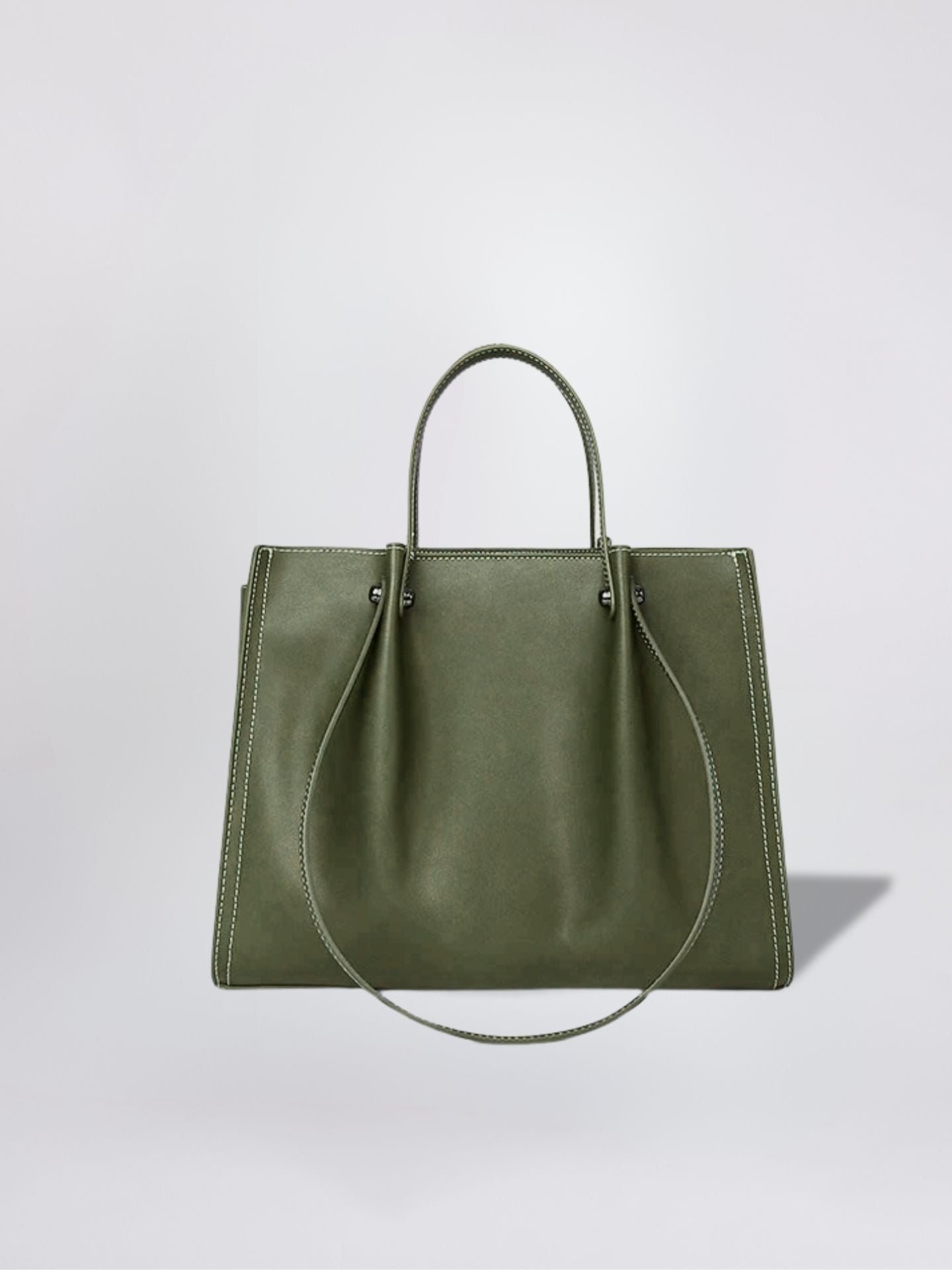 Schwarze Shopper Tasche Damen – Minimalistisches & geräumiges Design aus Lederoptik