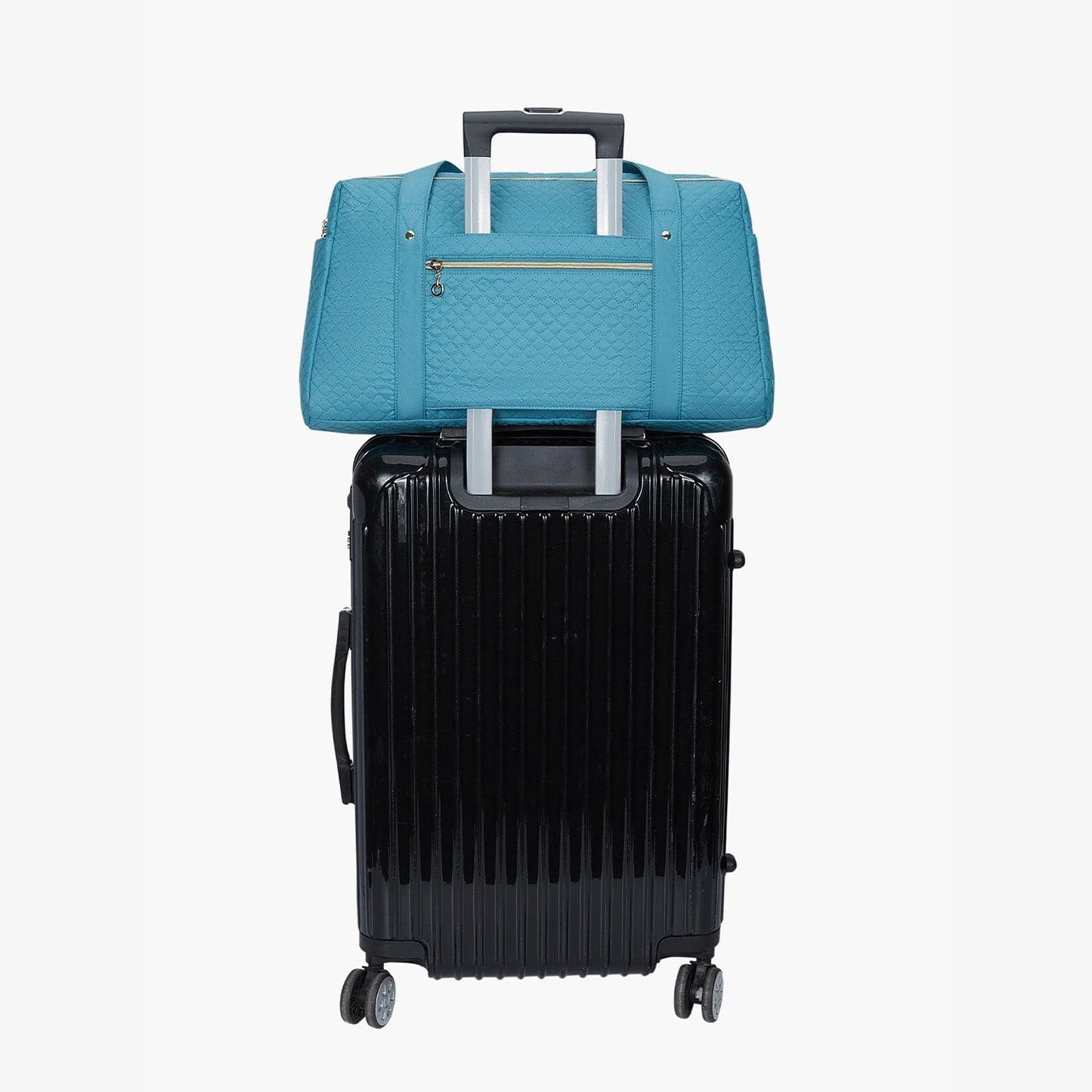 Weekender Reisetasche Damen – Große Handgepäck Tasche mit Schuhfach & Wasserabweisendem Material