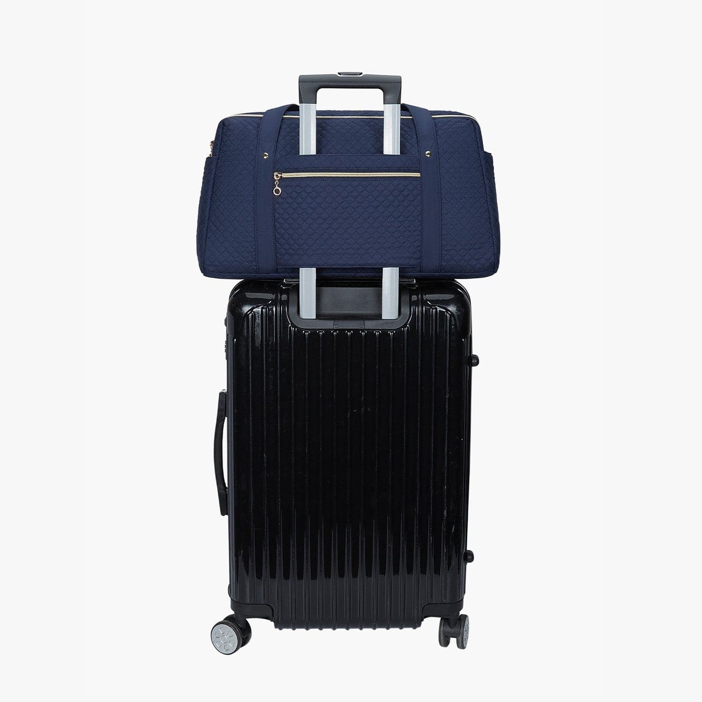 Weekender Reisetasche Damen – Große Handgepäck Tasche mit Schuhfach & Wasserabweisendem Material