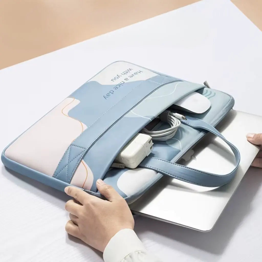 Bunte Laptoptasche wasserabweisend Laptop Hülle leichter Schutz für unterwegs