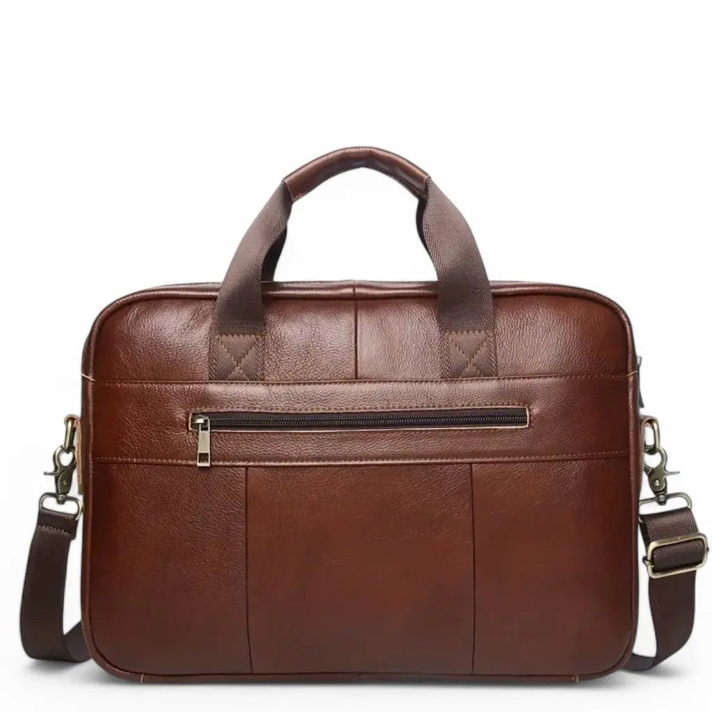 Leder Laptoptasche Herren 15,6 Zoll – Echtleder Aktentasche für Business & Reisen
