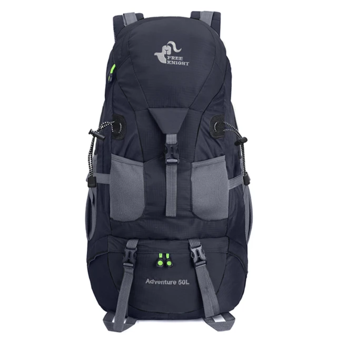 Wasserdichter 50L Wanderrucksack – Robuster Outdoor-Trekkingrucksack mit Regenhülle, ideal für Camping, Reisen & Abenteuer