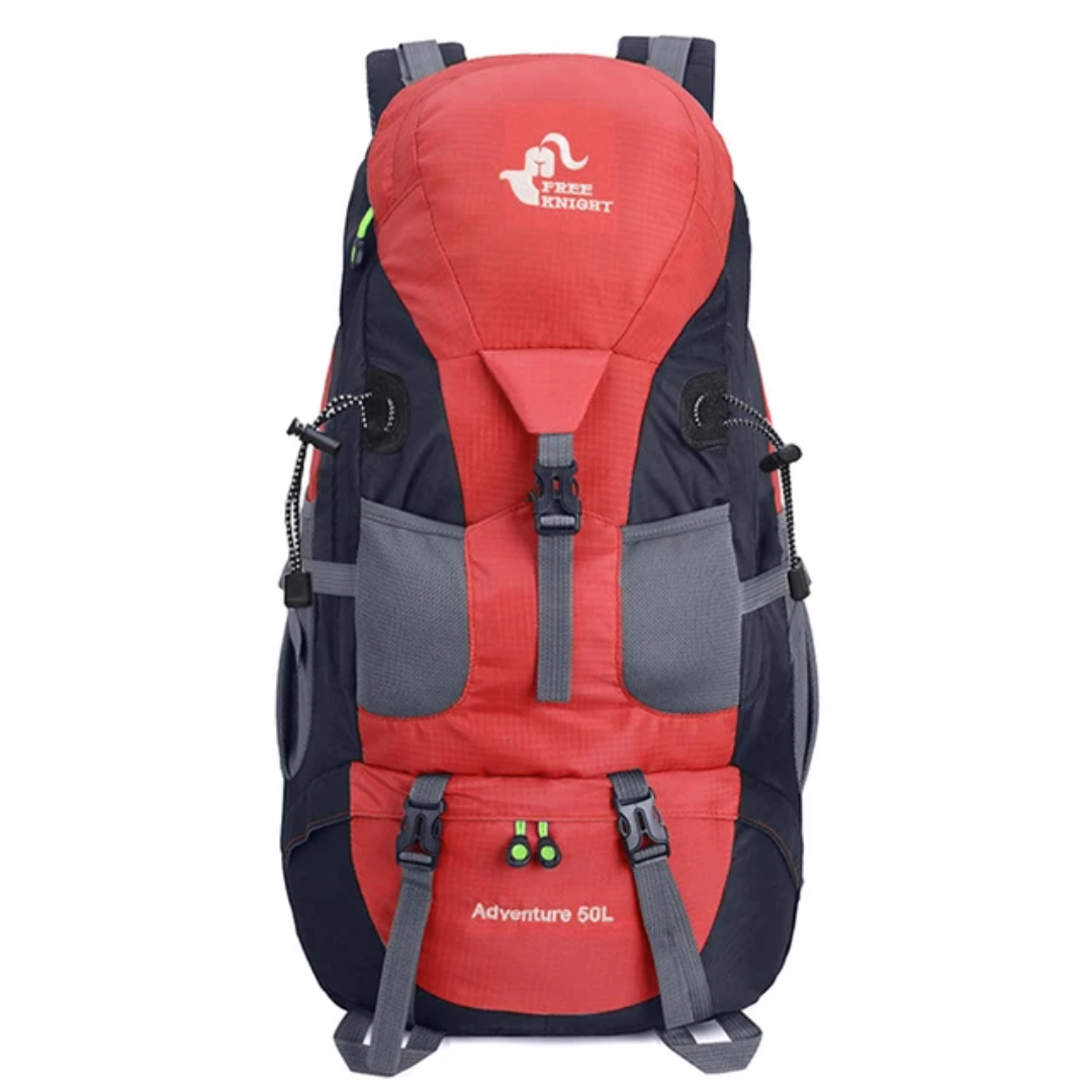 Wasserdichter 50L Wanderrucksack – Robuster Outdoor-Trekkingrucksack mit Regenhülle, ideal für Camping, Reisen & Abenteuer