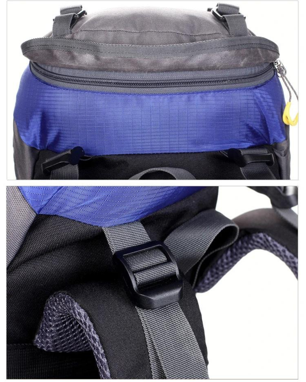 Wasserdichter 50L Outdoor-Rucksack – Trekking-, Wander- und Reiserucksack für Damen und Herren