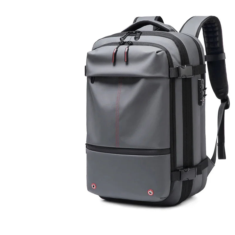 Wasserdichter 40L Laptop Rucksack mit USB-Port & TSA-Schloss – Anti-Diebstahl Reiserucksack für 17,3" Laptops