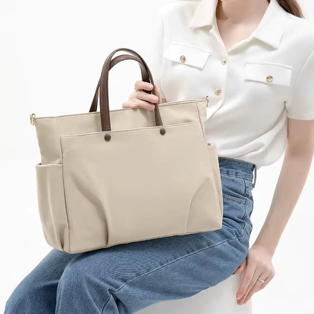 Trendy Laptoptasche Damen 15,6 Zoll – Elegante PU Leder Umhängetasche für Business & Alltag