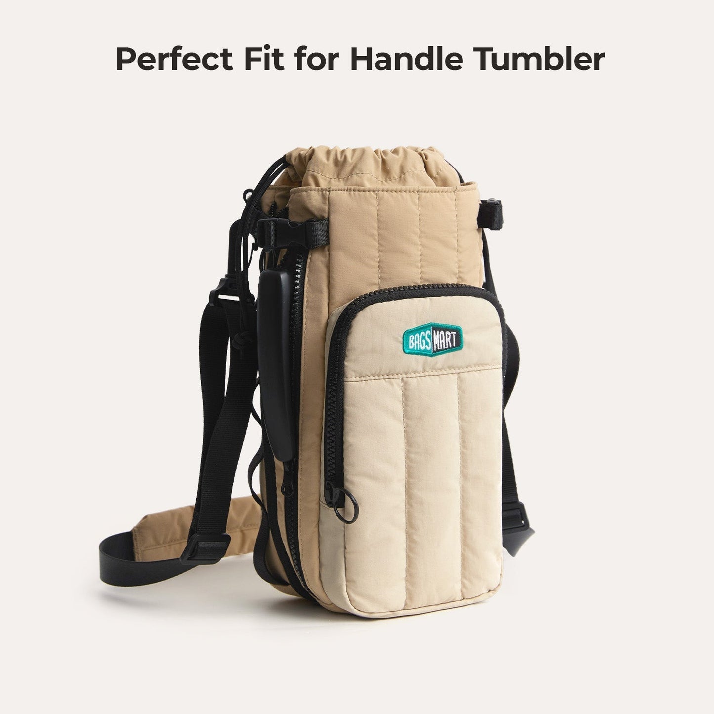 Wasserflaschen Tragetasche – Verstellbare Crossbody Tasche für Sport, Reisen & Outdoor