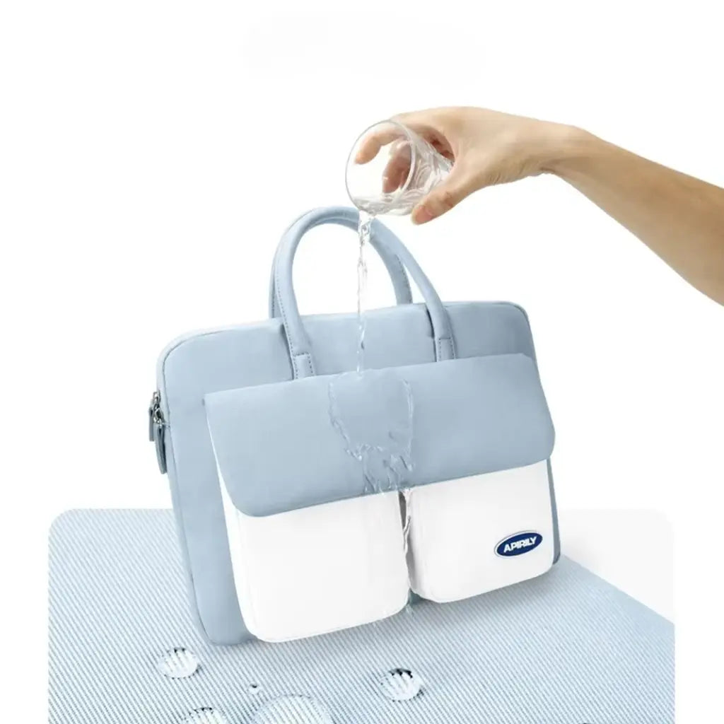 Laptoptasche Hellblau – Stilvolle & Praktische Arbeitstasche mit Mehreren Fächern