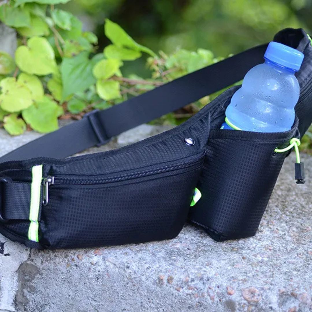 Running Gürteltasche mit Flaschenhalter – Bequem, Leicht & in Verschiedenen Farben