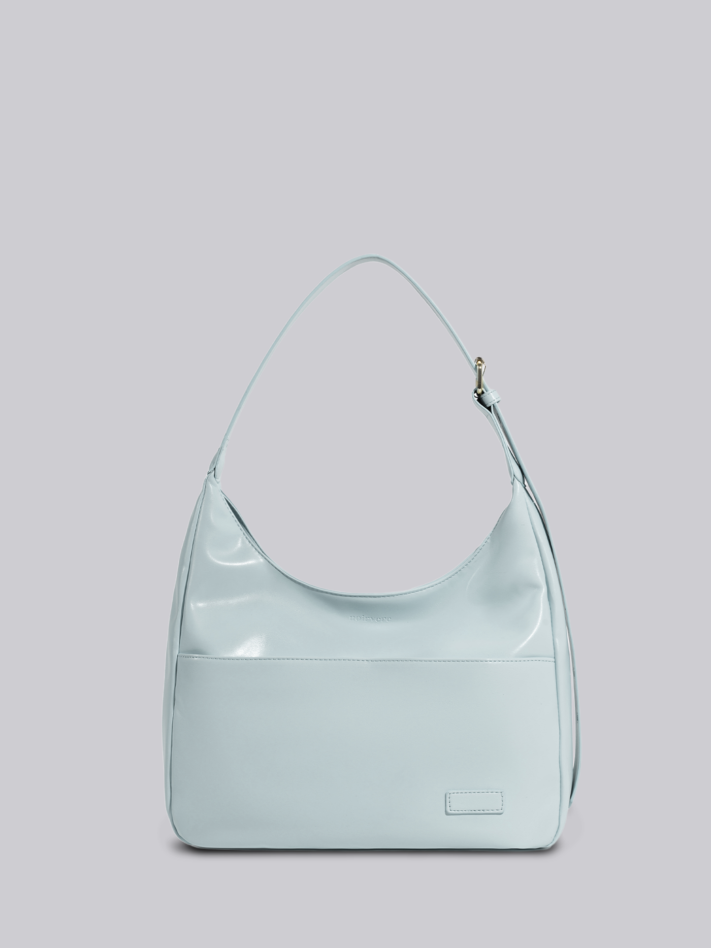 Schwarze Schultertasche Damen – Minimalistisches & geräumiges Design aus veganem Leder