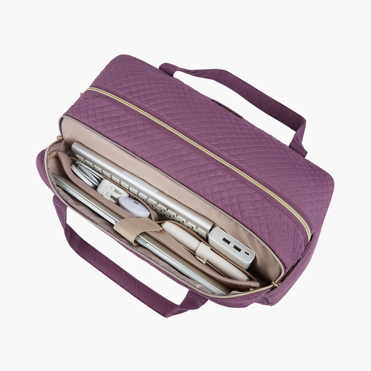 Weekender Reisetasche Damen – Große Handgepäck Tasche mit Schuhfach & Wasserabweisendem Material