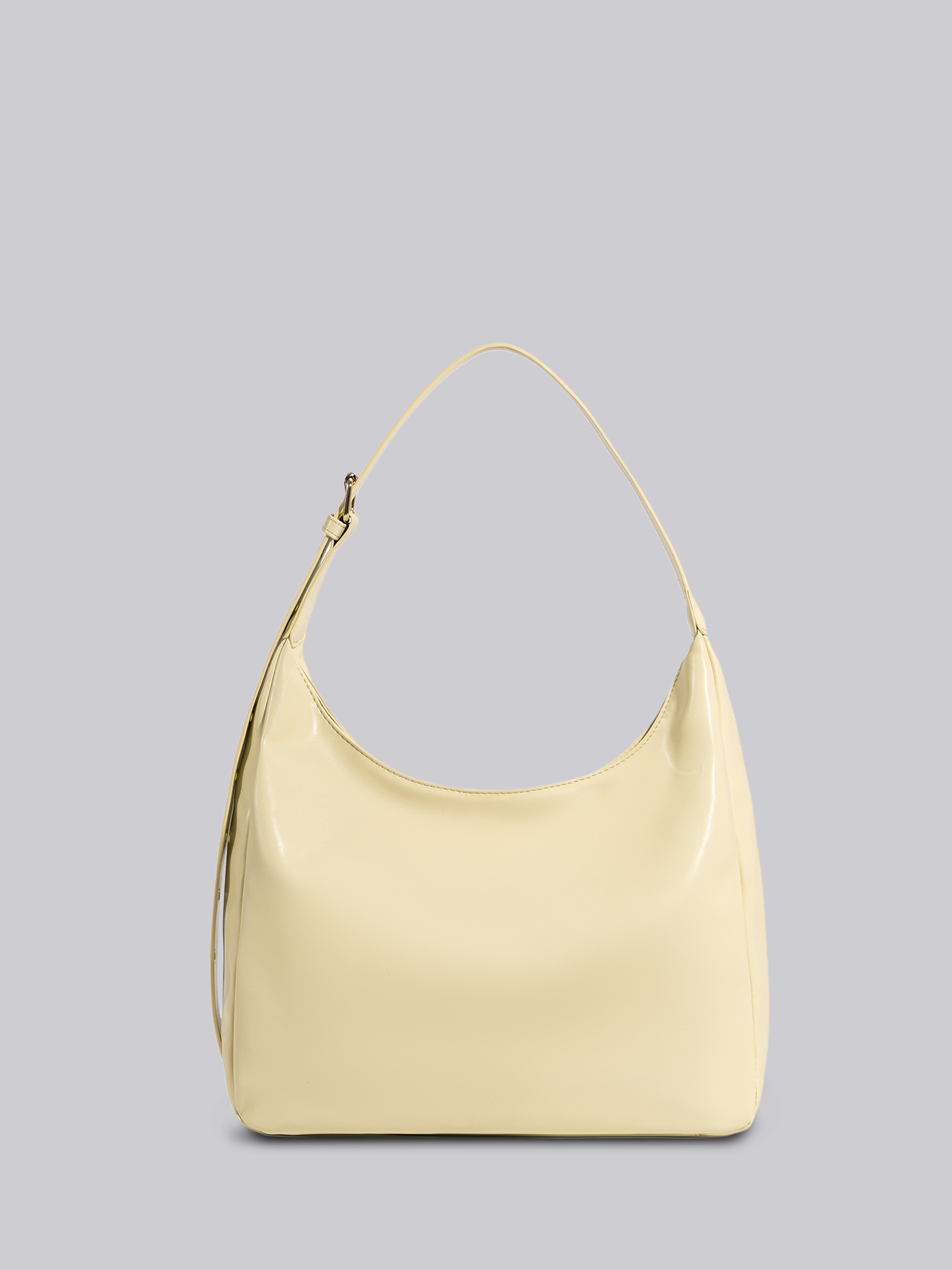Schwarze Schultertasche Damen – Minimalistisches & geräumiges Design aus veganem Leder