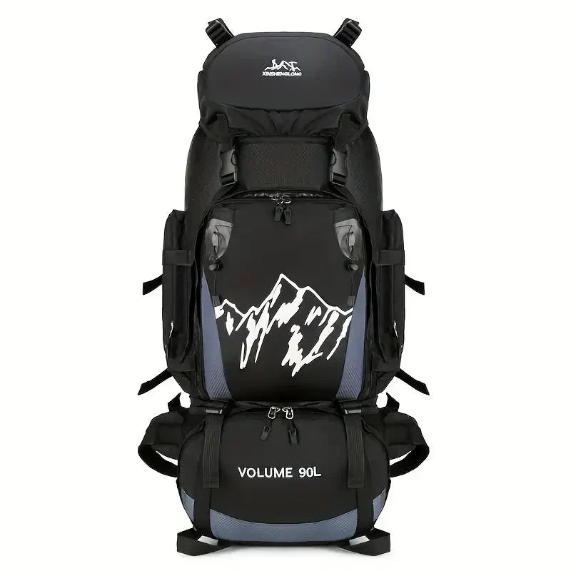 Wasserdichter 90L Outdoor Trekkingrucksack – Atmungsaktiv, Leicht & Komfortabel für Wandern, Camping & Reisen