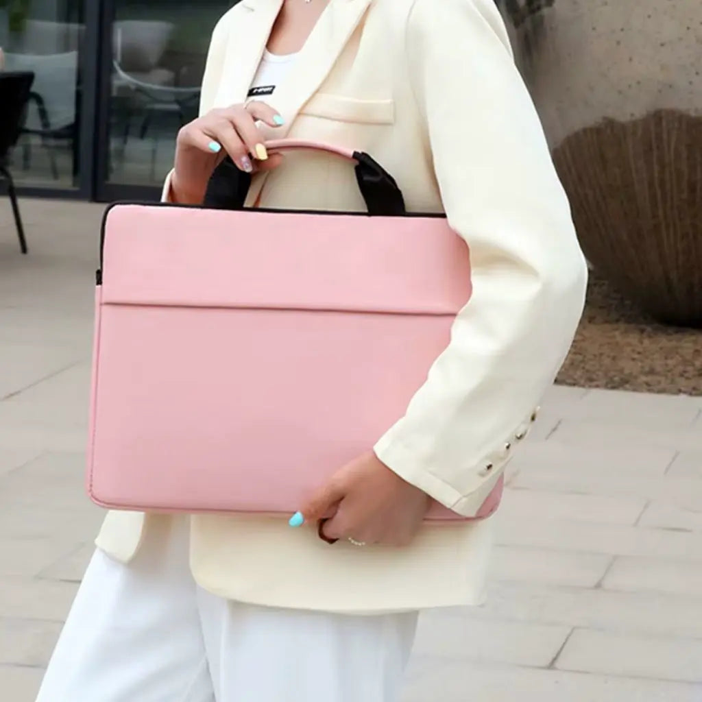 Elegante Damen Laptoptasche 17 Zoll in Rosa – Stilvolle & Funktionale Notebooktasche