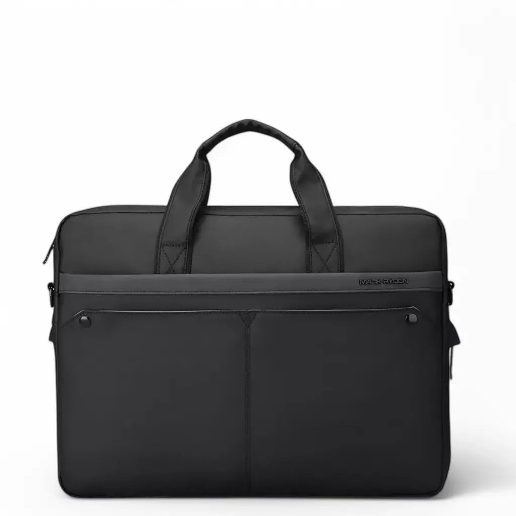 Wasserdichte Laptoptasche für Herren bis 15,6 Zoll – Professionelle Aktentasche mit Schultergurt und Organizer