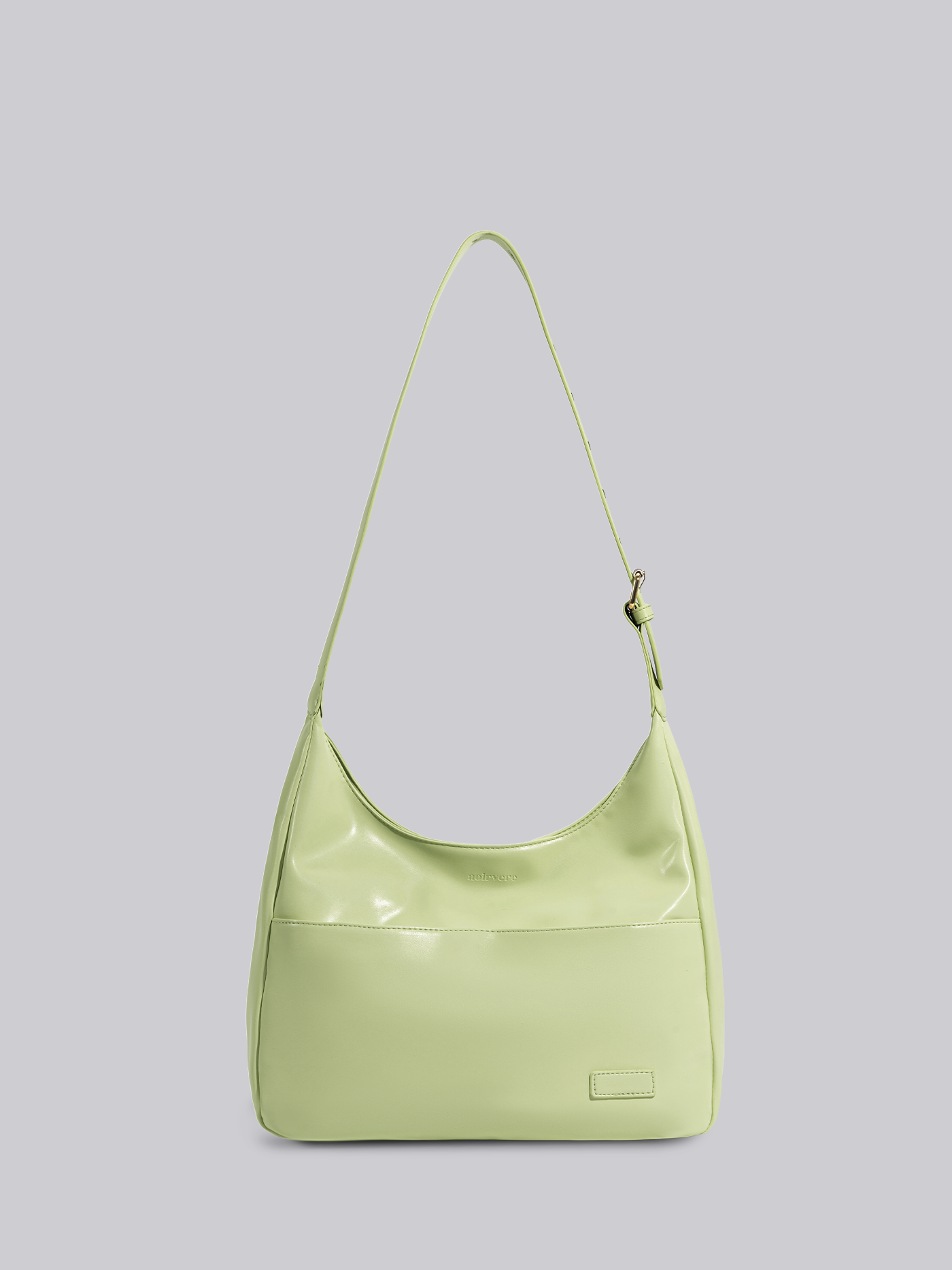 Schwarze Schultertasche Damen – Minimalistisches & geräumiges Design aus veganem Leder