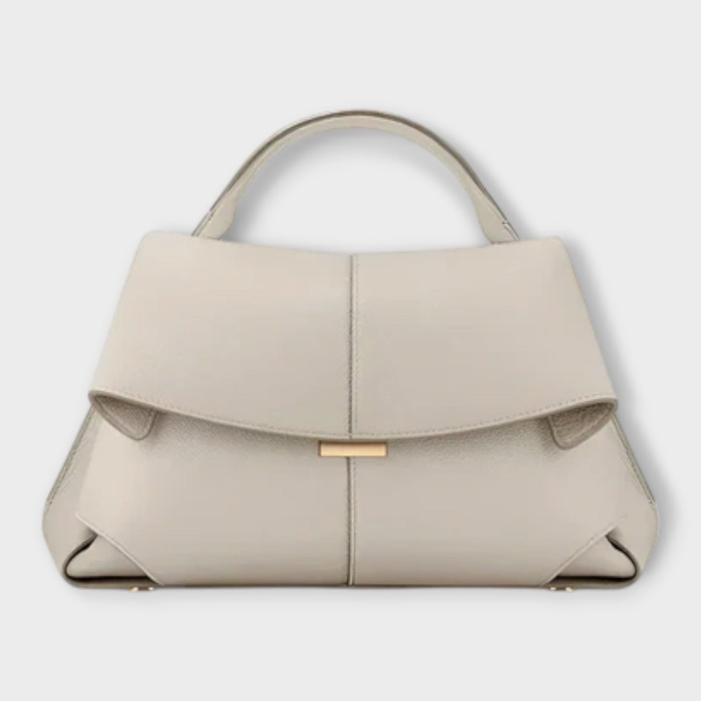 Luxus Geometrische Handtasche aus Veganem Leder – Stilvolle Damen Umhängetasche im Modernen Design