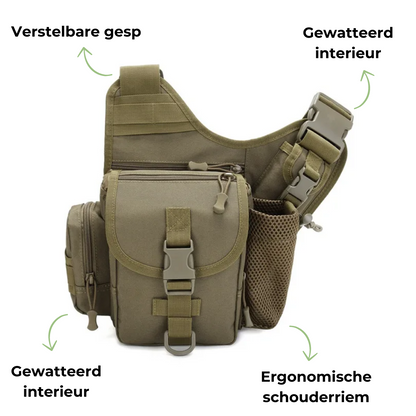 Herren Crossbody Tasche – Multifunktional, Kompakt & Robustes Design für Alltag & Reisen