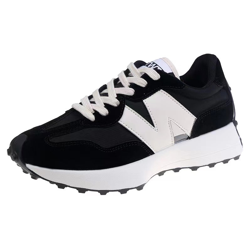 Mina Damen Sneaker – Leicht, Atmungsaktiv & Trendig in Beige-Orange