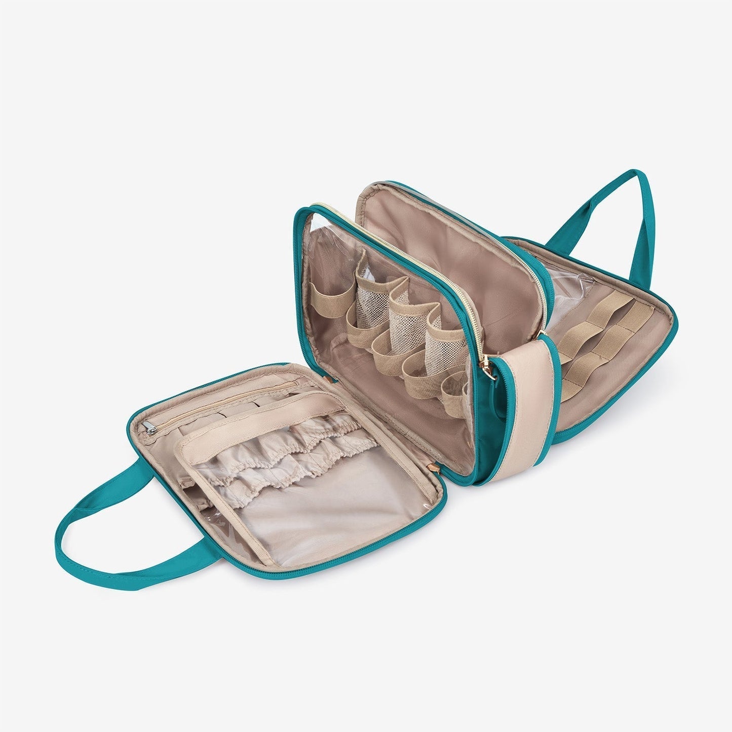 Luxuriöse Kulturtasche & Make-up Organizer – stilvoll, praktisch & wasserdicht