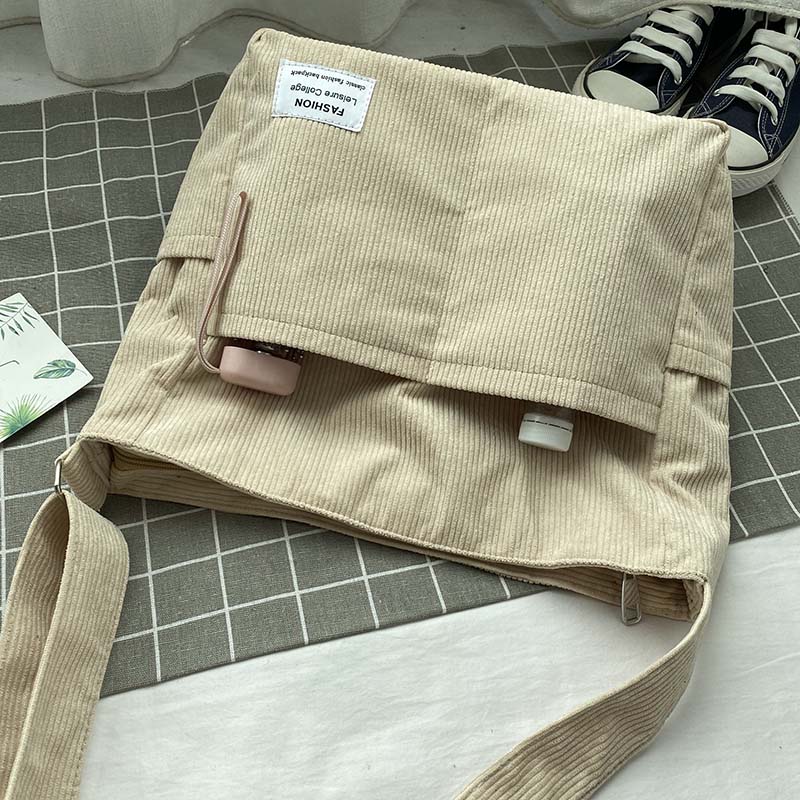 Damen Canvas Schultertasche – Stylisch, Geräumig & Wasserabweisend