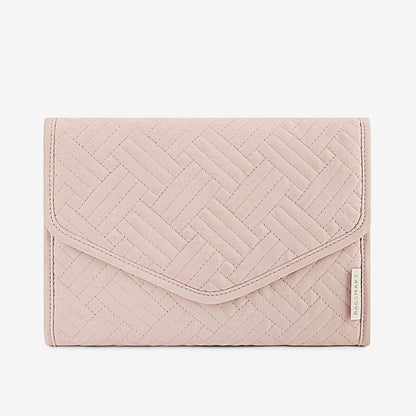 Schmucktasche Organizer – Kompakte Schmuck Aufbewahrung für Reisen im Umschlag-Design
