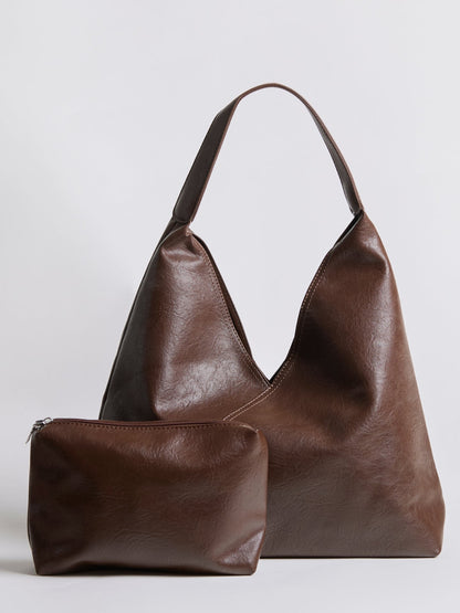 Liorra Vegane Hobo Schultertasche – Geräumig, Elegant & Zeitlos