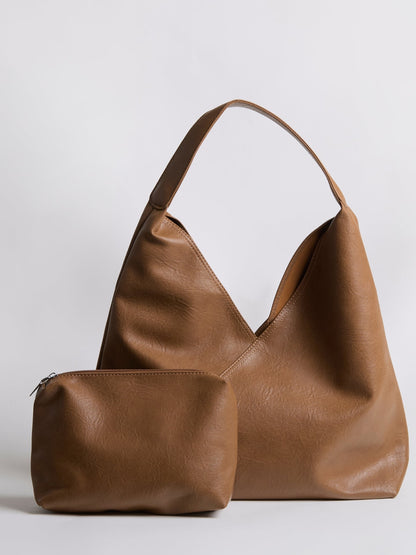 Liorra Vegane Hobo Schultertasche – Geräumig, Elegant & Zeitlos