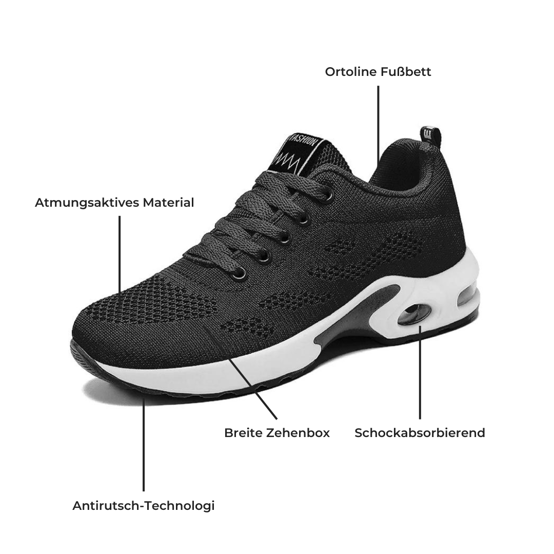 Orthopädische Damen Sneaker mit Air Cushion – Komfort & Stil
