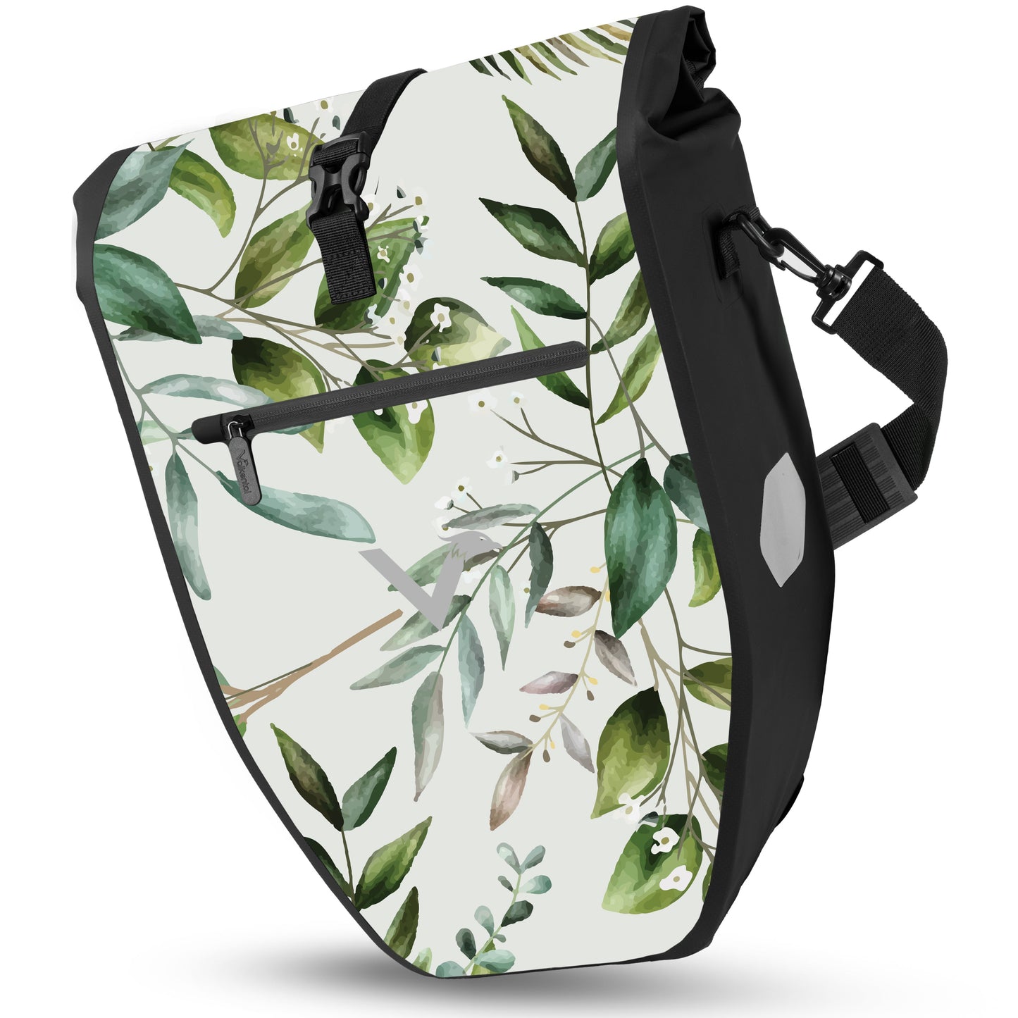 Wasserdichte Fahrradtasche 25L für Gepäckträger – Rolltop, Reflektoren, Pendler & Freizeit