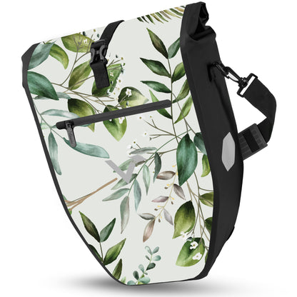 Wasserdichte Fahrradtasche 25L für Gepäckträger – Rolltop, Reflektoren, Pendler & Freizeit