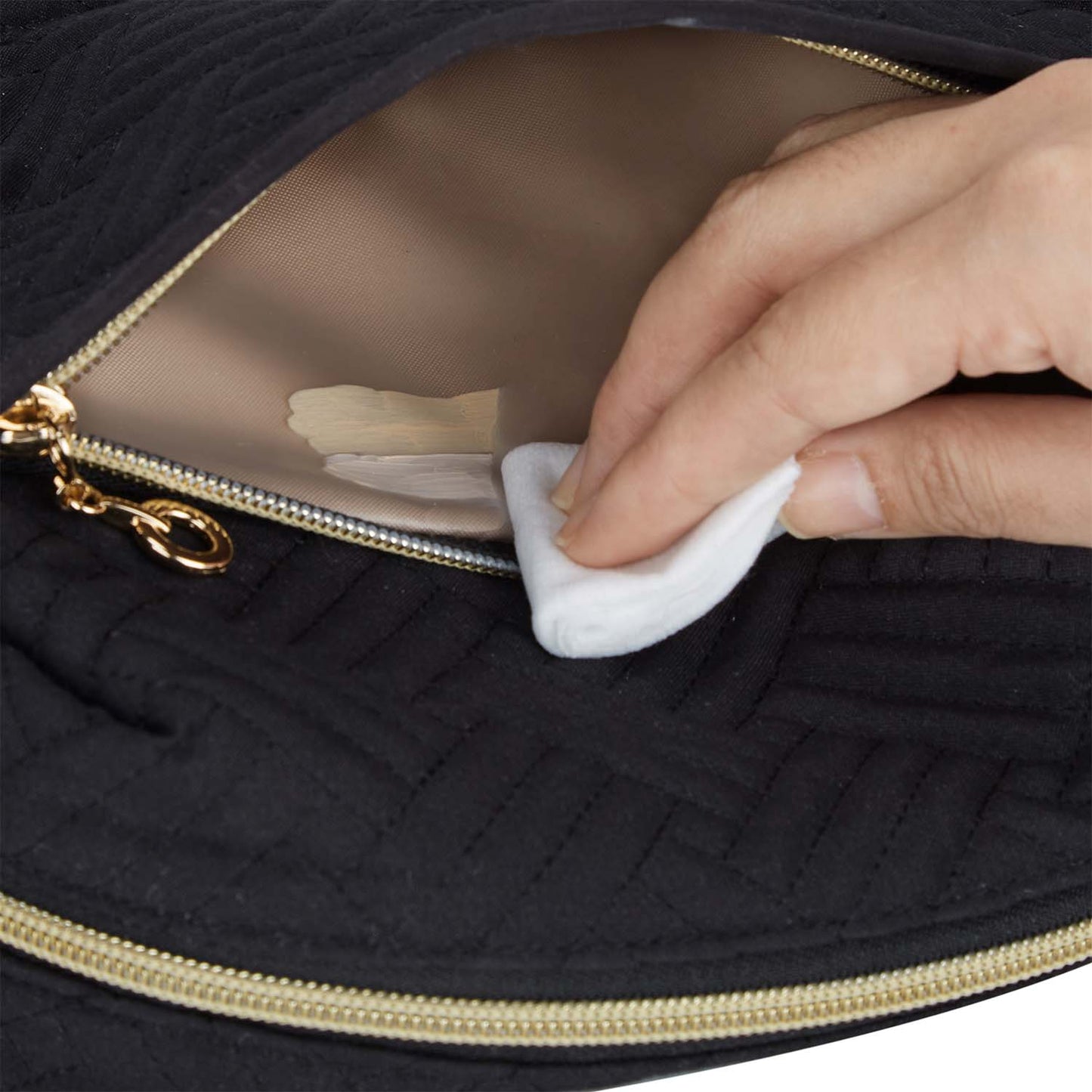 Luxus Kulturbeutel mit Handgelenksband – Wasserabweisender Make-up & Reise Organizer