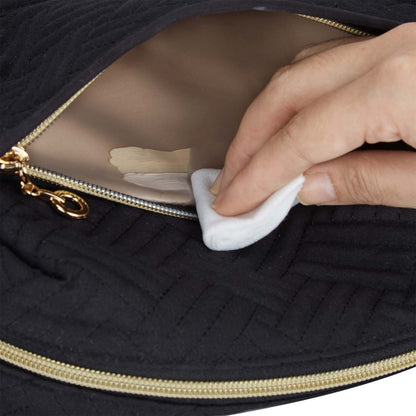 Luxus Kulturbeutel mit Handgelenksband – Wasserabweisender Make-up & Reise Organizer