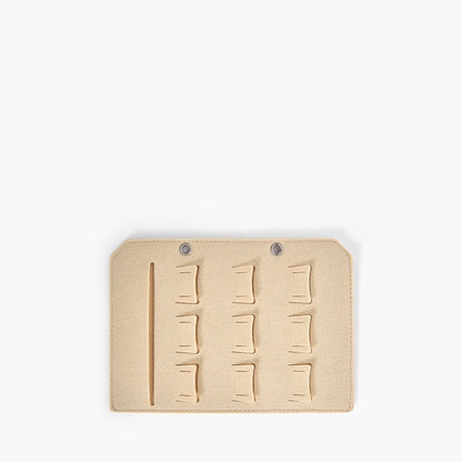Luxus Schmuckkästchen für Reisen – Kompakter Organizer für Ringe, Ketten & Ohrringe