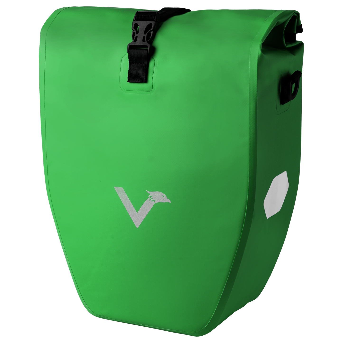 Wasserdichte Fahrradtasche 25L für Gepäckträger – Rolltop, Reflektoren, Pendler & Freizeit