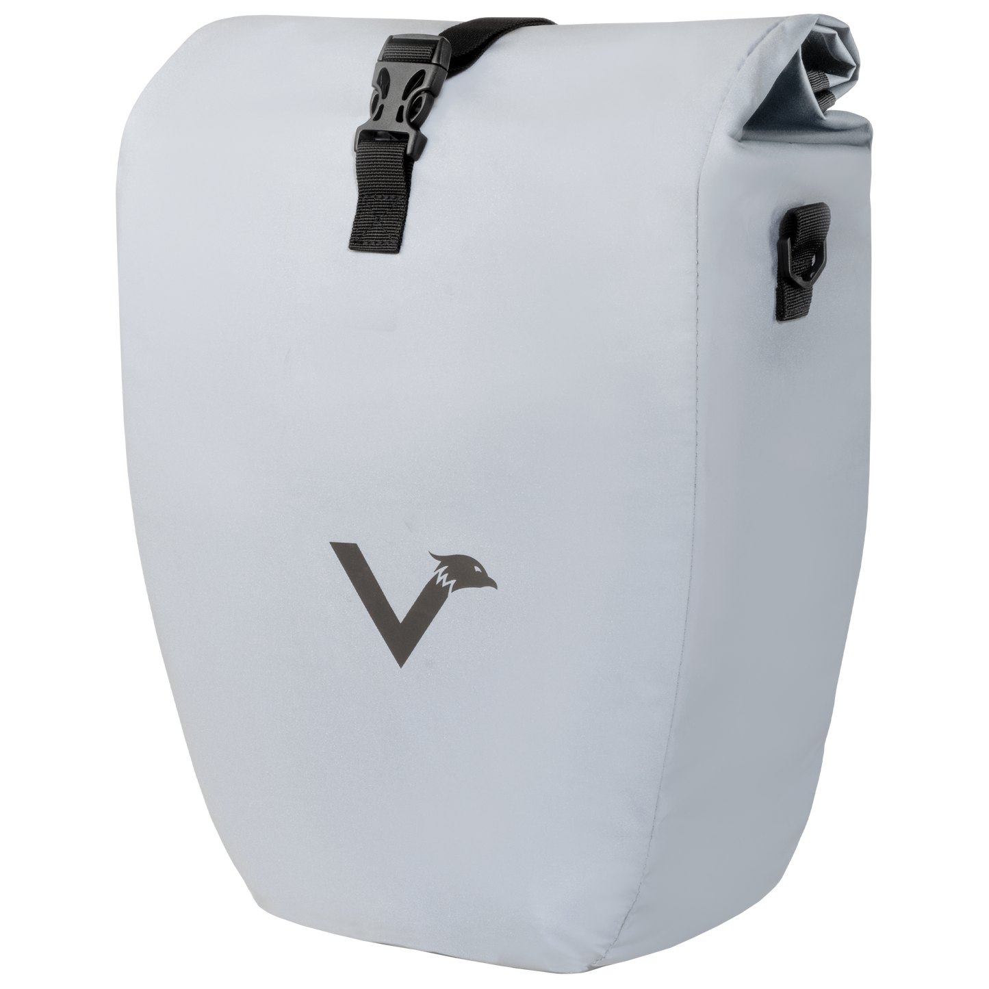Wasserdichte Fahrradtasche 25L für Gepäckträger – Rolltop, Reflektoren, Pendler & Freizeit