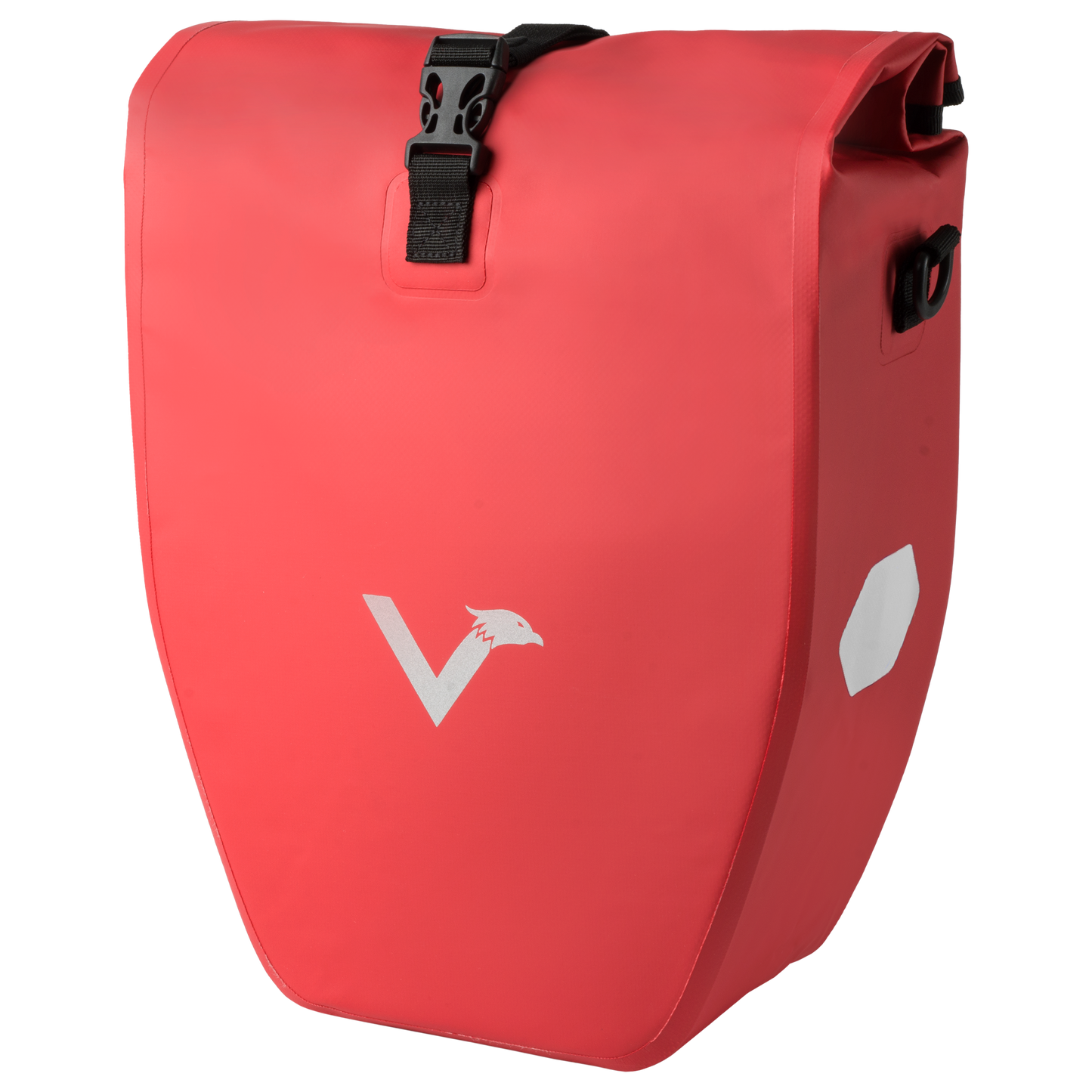 Wasserdichte Fahrradtasche 25L für Gepäckträger – Rolltop, Reflektoren, Pendler & Freizeit