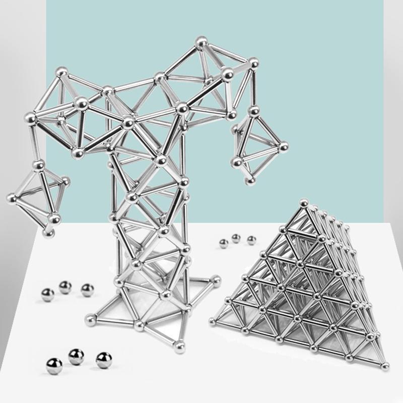 Magnetisches Spielset für Kinder – Kreatives Bauen & Lernen mit Magnetbausteinen