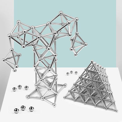 Magnetisches Spielset für Kinder – Kreatives Bauen & Lernen mit Magnetbausteinen