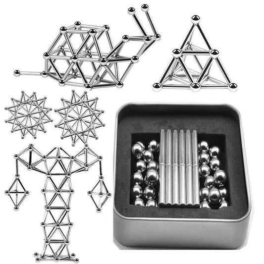 Magnetisches Spielset für Kinder – Kreatives Bauen & Lernen mit Magnetbausteinen