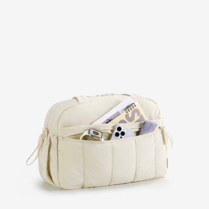 Reisetasche für Handgepäck – Leicht & Wasserabweisend mit Trolley-Gurt & PVC-Fach